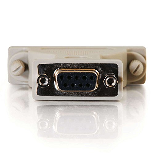 C2G 02446 DB9 Female to DB25 Male Serial RS232 Adapter, Beige 1.5 Inch - Image 4