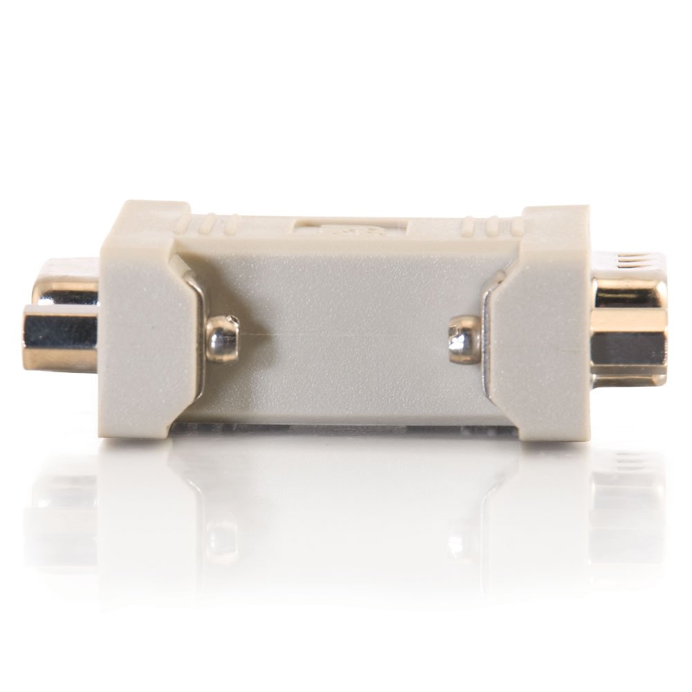C2G 08075 DB9 Male to DB9 Female Serial RS232 Null Modem Adapter, Beige - Image 4