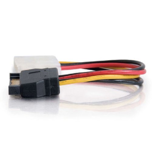 C2G 10149 15-Pin Serial ATA Male to LP4 Female Power Cable (6 Inch) - Image 3