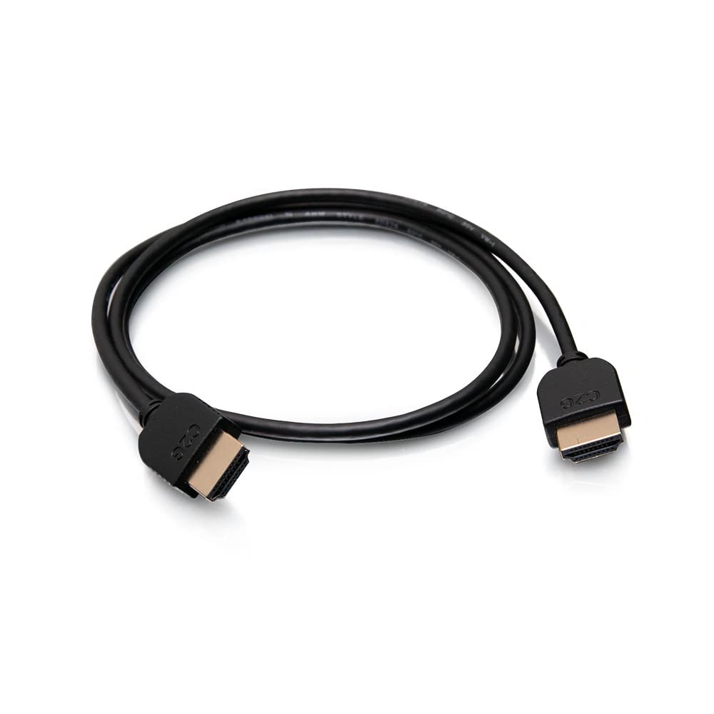 C2G 10ft (3m) Flexible Standard Speed HDMI® Cable with Low Profile Connectors - Image 3