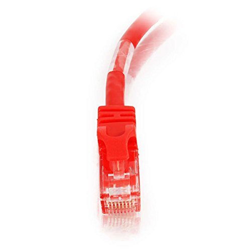 C2G 27861 Cat6 Crossover Cable - Snagless Unshielded Network Crossover Ethernet Cable, Red (3 Feet, 0.91 Meters) - Image 3