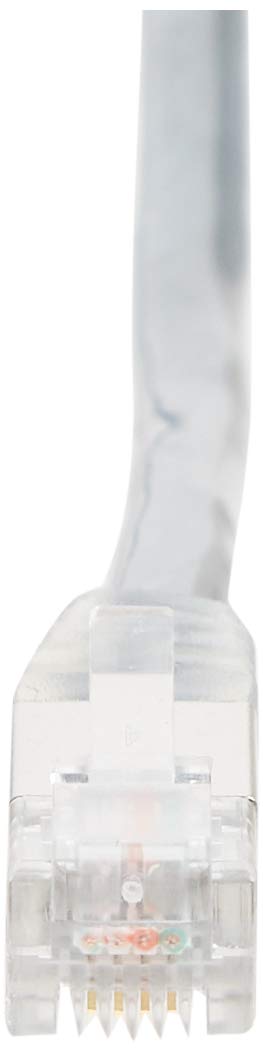 C2G - 28724 RJ11 Modem Cable - Connects Phone Jack To Broadband DSL Modems For High Speed Data Transfer - 50ft Long Ethernet Cable With Double-Shielding - 28724 Gray - Image 3