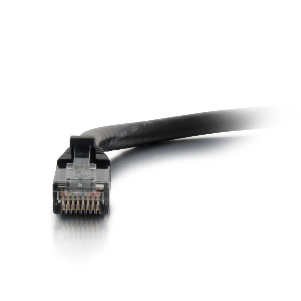 C2G 15208 C2G/Cables to Go Cat5e Snagless Unshielded (UTP) Network Patch Cable, Black (14 Feet) - Image 3