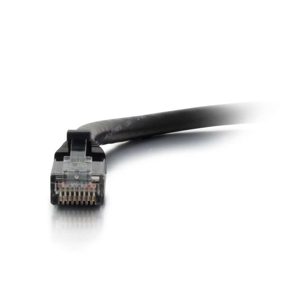 C2G / Cables To Go C2G 03986 Cat6 Cable - Snagless Unshielded Ethernet Network Patch Cable, Black (12 Feet, 3.65 Meters) - Image 3