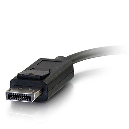 C2G Display Port Cable, Display Port to HDMI, 4K, Male to Female, Black, 8 inches, Cables to Go 54306 - Image 5