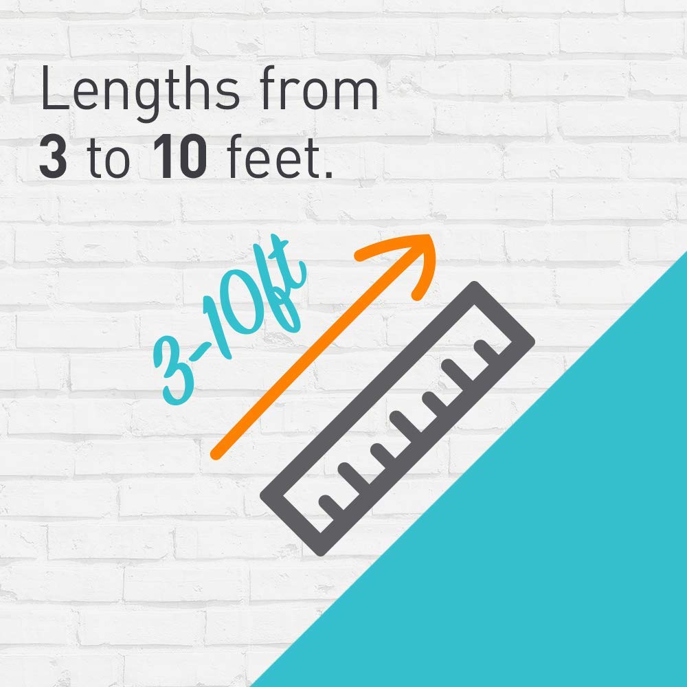 C2G Legrand Mini DisplayPort Adapter to HDMI Cables, Male to Male Displayport Adapter, Black DisplayPort to HDMI Adapter, 6 Foot Adapter Converter, 1 Count, C2G 54421 - Image 8