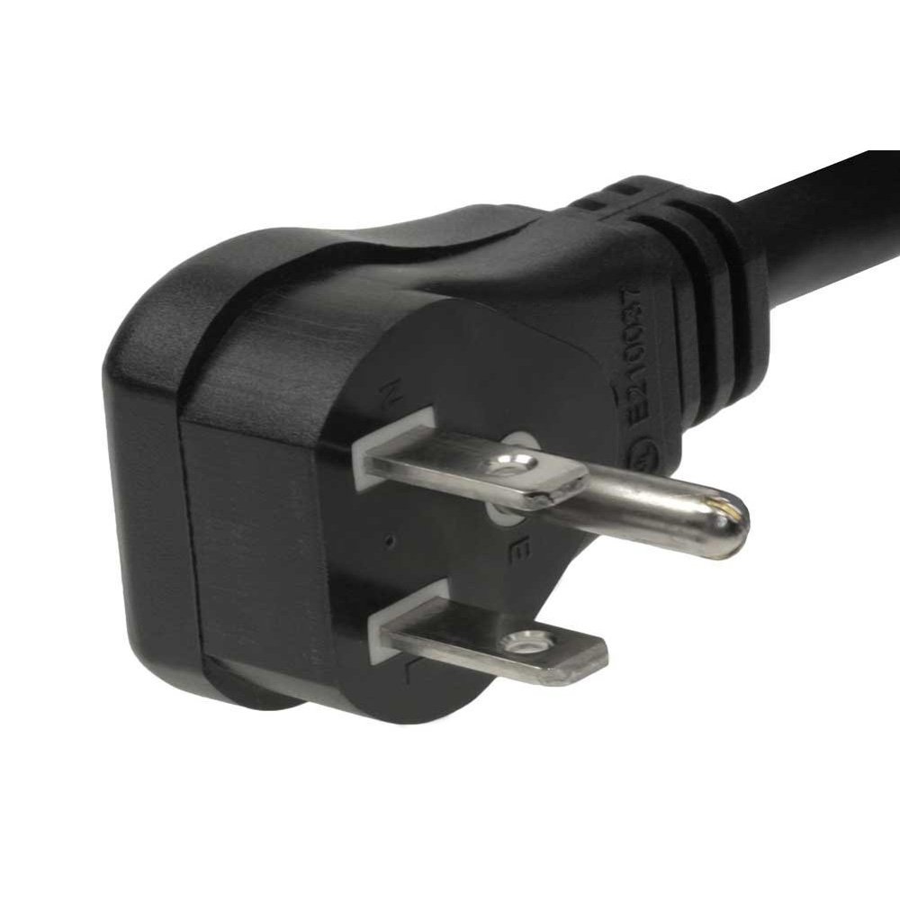 C2G Power Cord, Flat Plug Extension Cord, 18 AWG, Black, 1.5 Feet (0.45 Meters), Cables to Go 29804 - Image 4