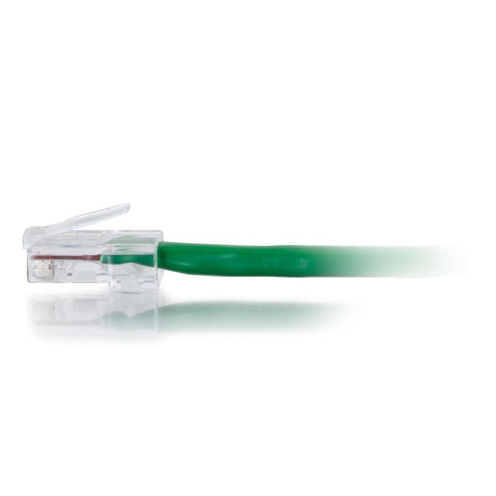 Legrand - C2G Cat6a Ethernet Cable, Non-Booted Patch Cable, Green Network Patch Cable, 6 Inch Unshielded Ethernet Network Cable, 1 Count, C2G 00964 - Image 3